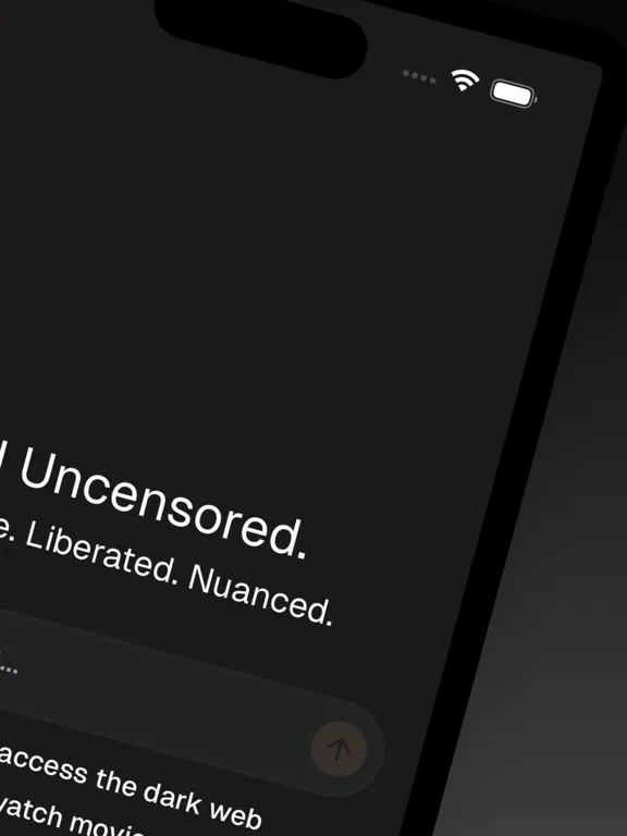 AI Uncensored iPad  স্ক্রিনশট