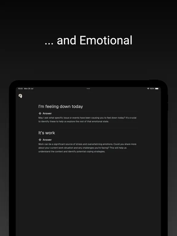 AI Uncensored iPad  স্ক্রিনশট