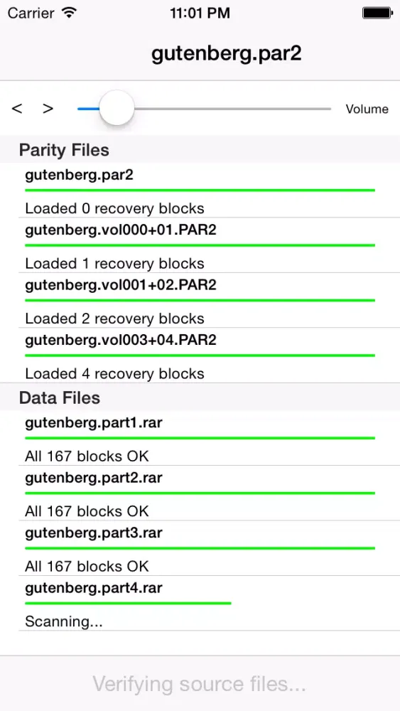 Screenshot di iPar2