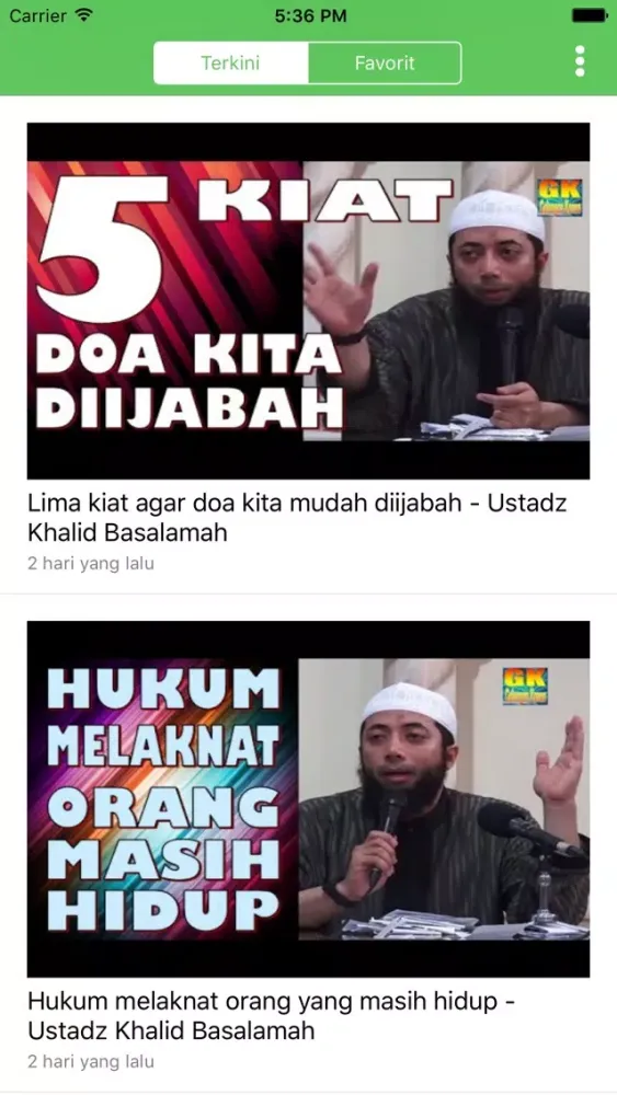 Capturas de pantalla de Tanya Jawab Ustadz