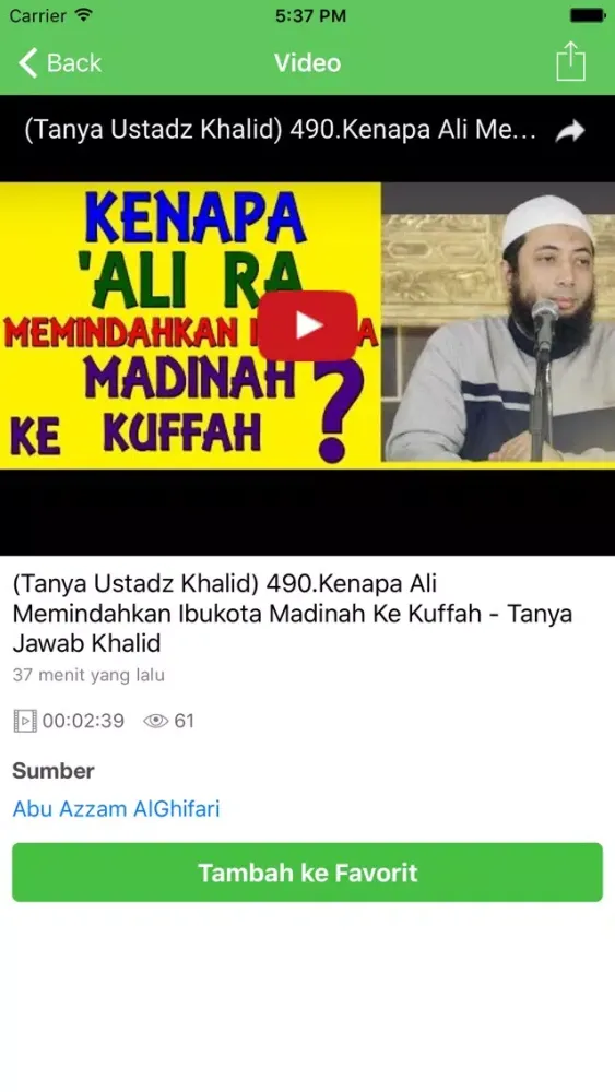 Capturas de pantalla de Tanya Jawab Ustadz