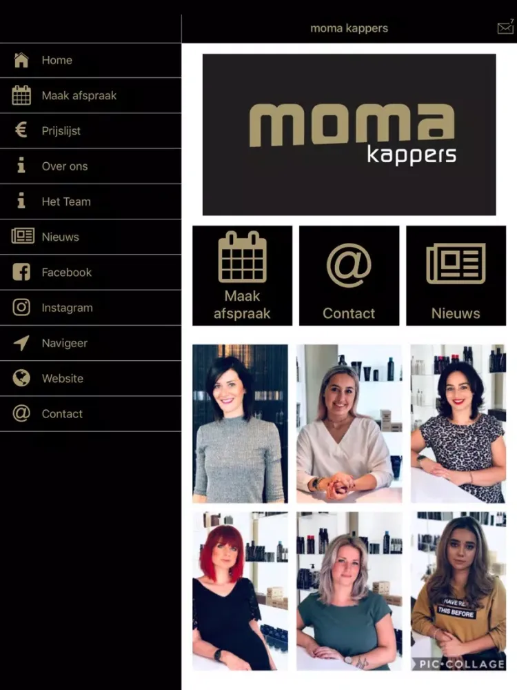 Ảnh chụp màn hình của moma kappers iPad 
