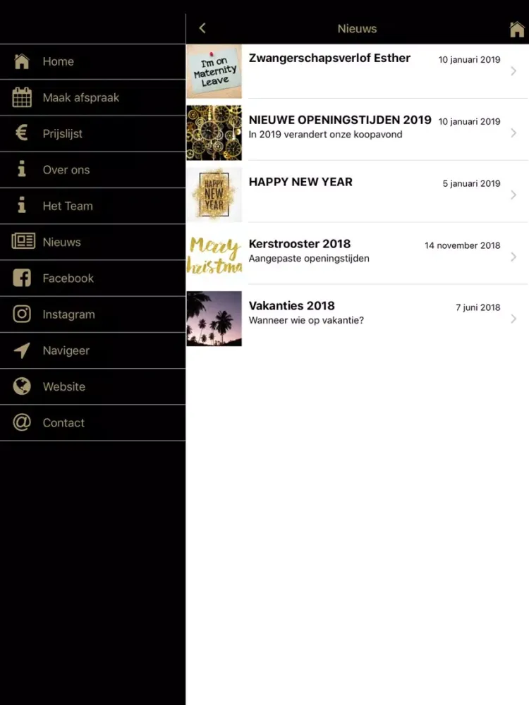 Ảnh chụp màn hình của moma kappers iPad 