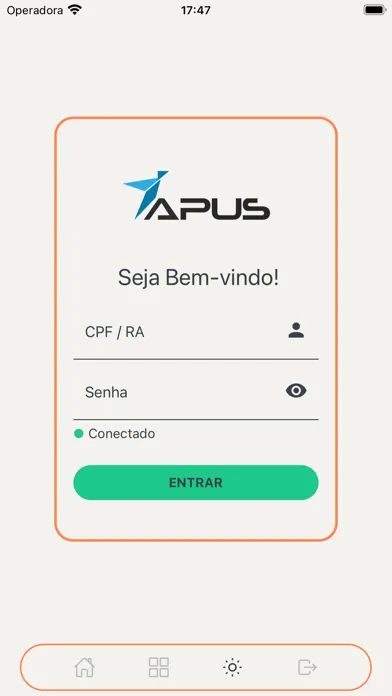 Screenshot di Apus Diário de Classe