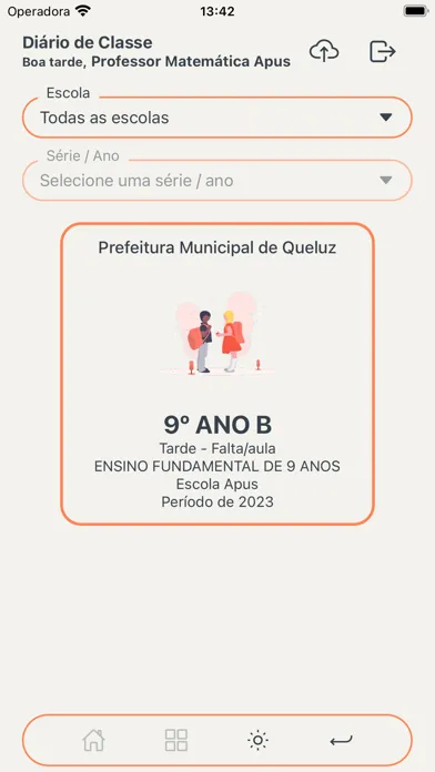 Captures d'écran de Queluz Lançamento de Faltas
