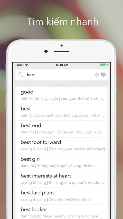 bigdict - từ điển mở & hỏi đáp Screenshots
