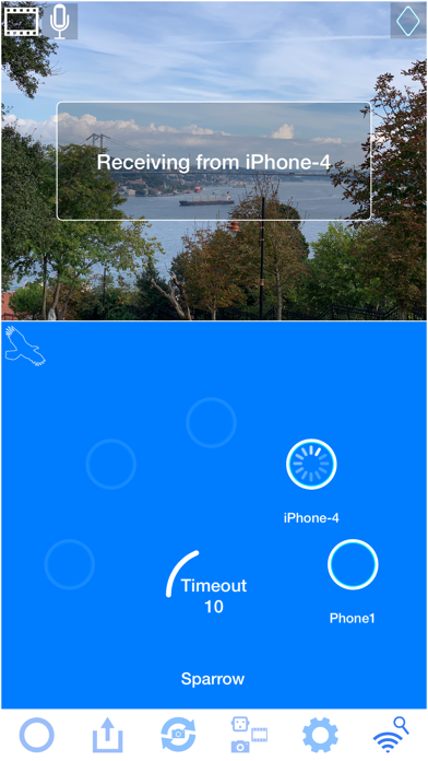 ภาพหน้าจอของ FlockEye
