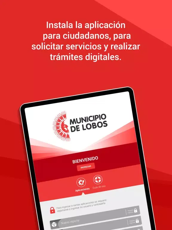 Municipio de Lobos iPad 應用截圖