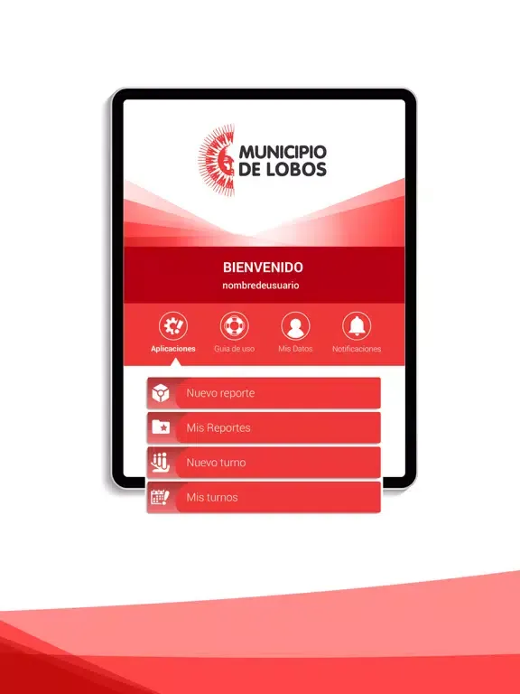 Municipio de Lobos iPad 應用截圖