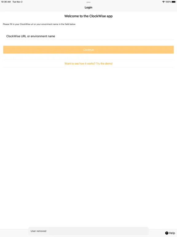 Capturas de tela do ClockWise (english version) iPad 