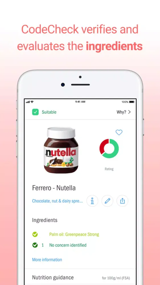 CodeCheck: Food & Cosmetics应用截图
