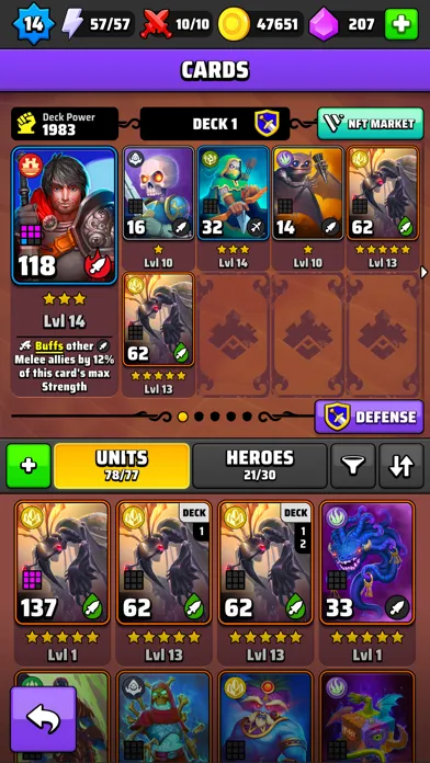 Black Deck - Card Battle TCG سکرین شاٹس