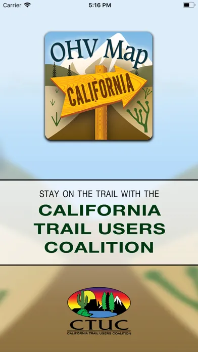 OHV Trail Map California Screenshots