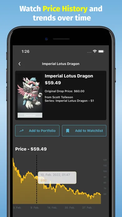 Veve Price Tracker应用截图