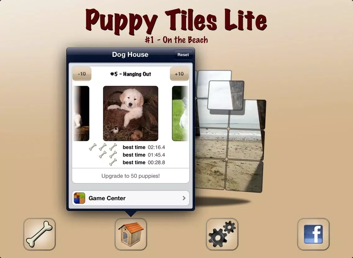 Tangkapan skrin Puppy Tiles Lite - Dog Puzzle iPad 