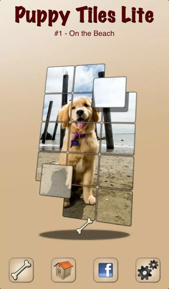Tangkapan skrin Puppy Tiles Lite - Dog Puzzle