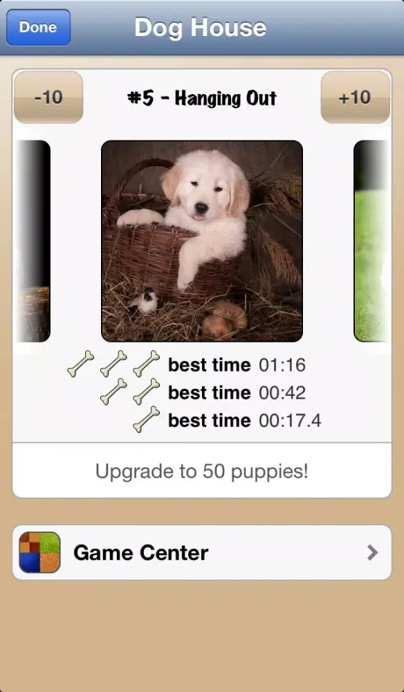 Tangkapan skrin Puppy Tiles Lite - Dog Puzzle