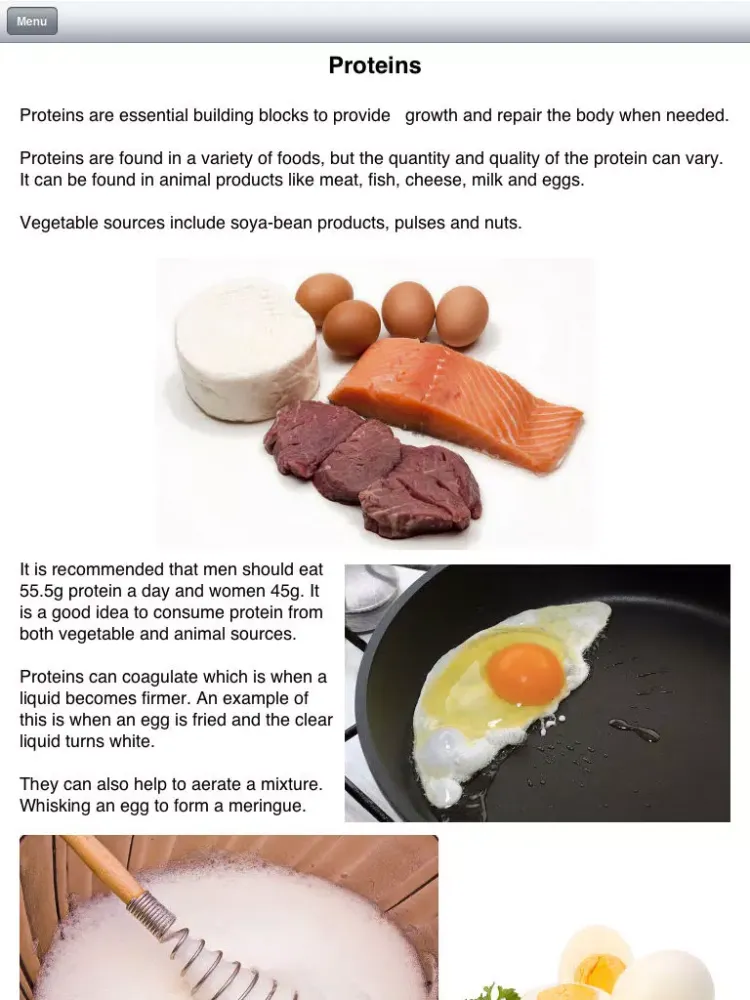 Screenshot di Design and Technology: Food Technology iPad 