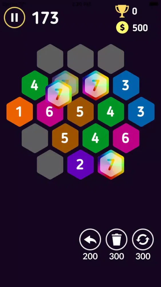 Hexa7 - hexa block puzzle应用截图