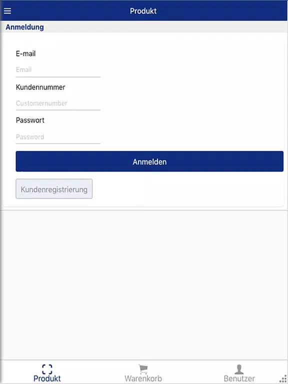 e-Order iPad  Ekran Görüntüleri