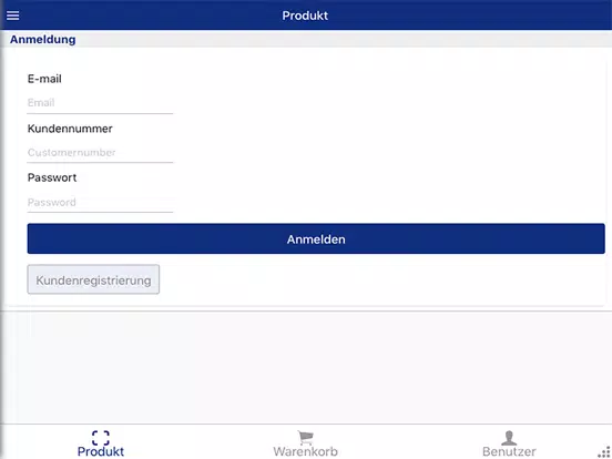 e-Order iPad  Ekran Görüntüleri