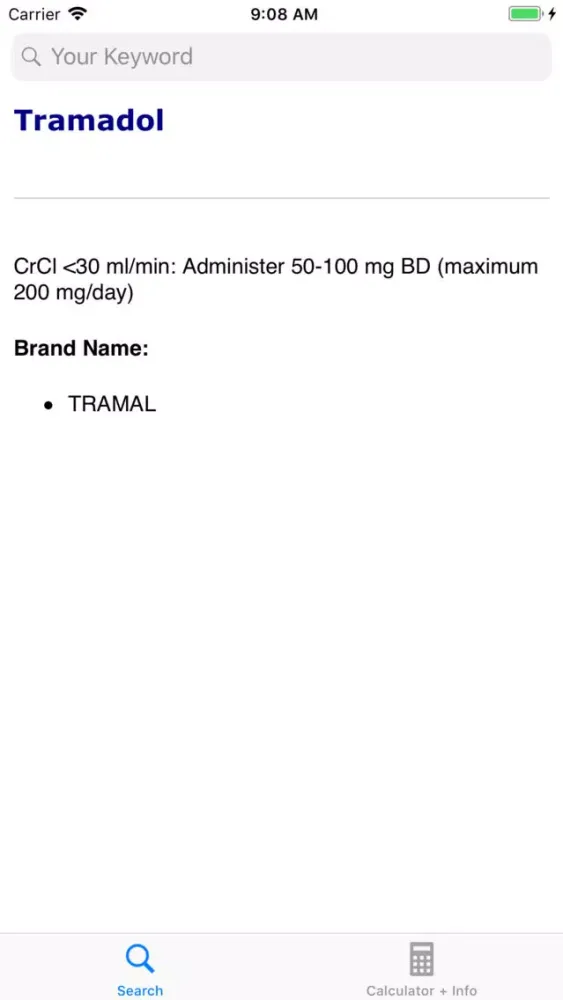 تصاویر Renal Dose Adjustment & CrCl