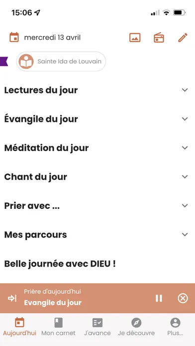 Скриншоты Prier Aujourd’hui
