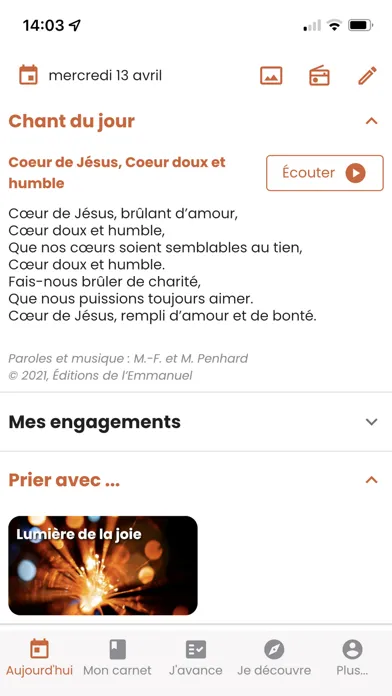 Скриншоты Prier Aujourd’hui
