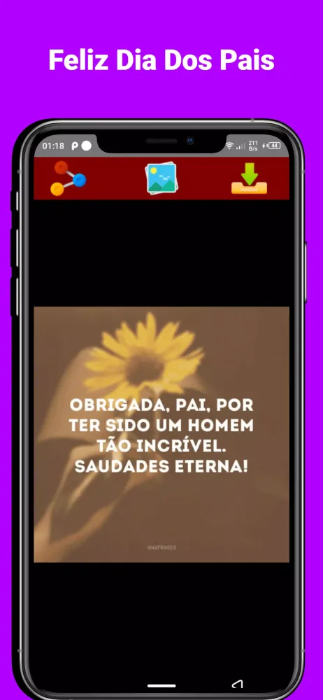 Screenshot di Feliz Dia Dos Pais 2025
