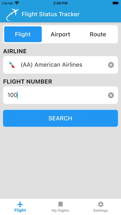 Zrzuty ekranu Flights Status Live Updates