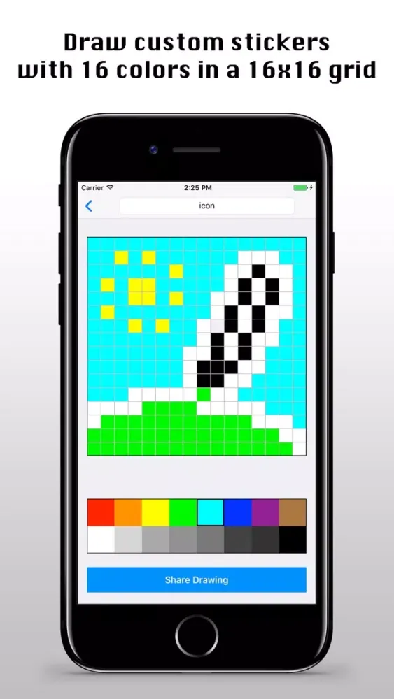 Capturas de tela do Pixelboard Sticker Maker