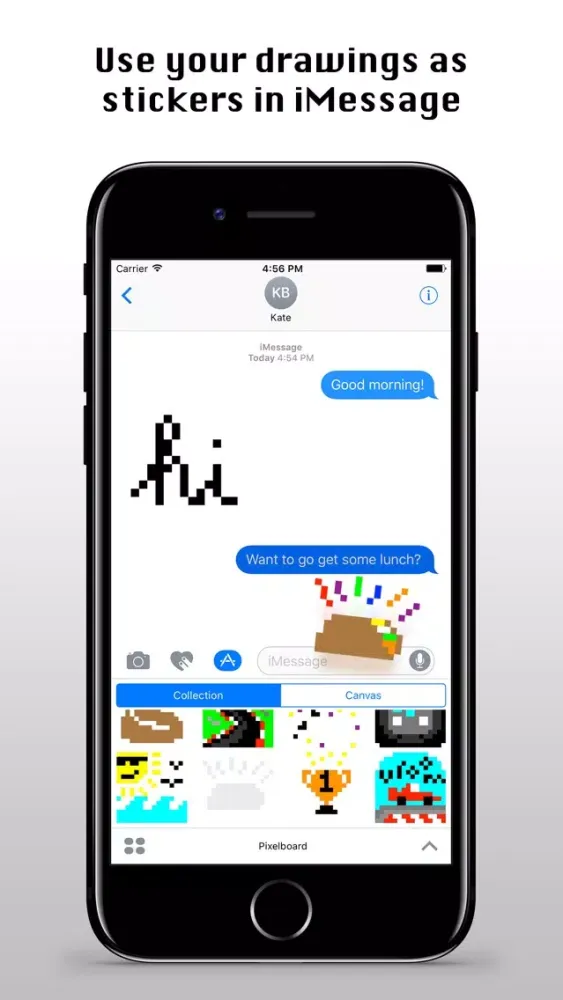 Capturas de tela do Pixelboard Sticker Maker