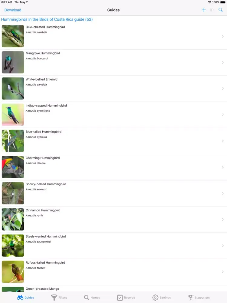 Gaia Guide iPad  Screenshots