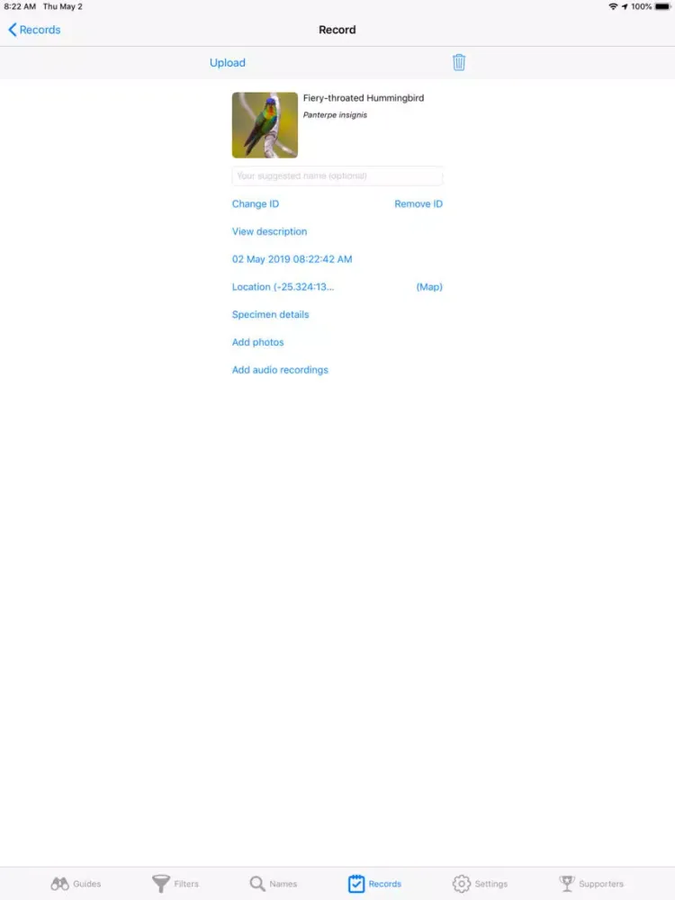 Gaia Guide iPad  Screenshots