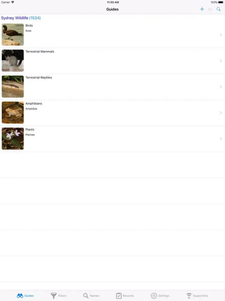 Sydney Wildlife iPad  স্ক্রিনশট