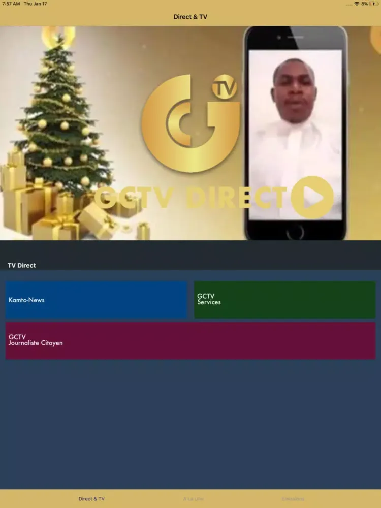 GCTV App iPad  স্ক্রিনশট
