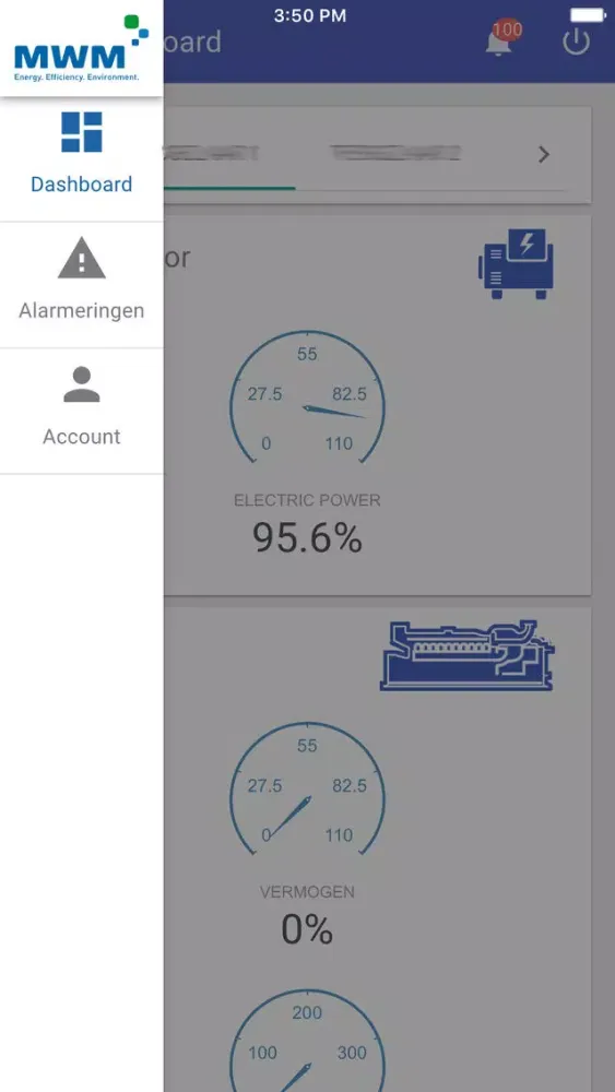 Tangkapan skrin MWM Monitoring