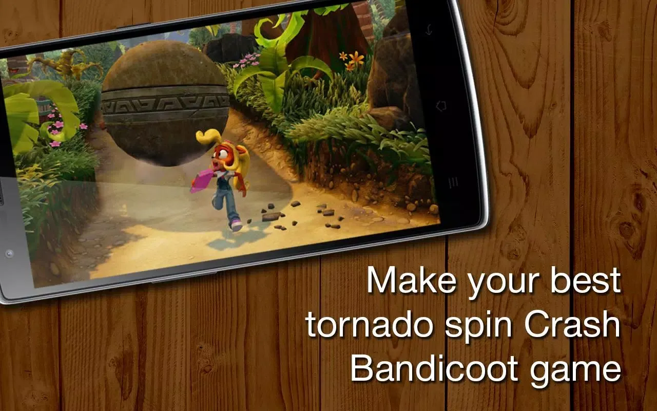 Bandicoot Crash Tornado Spin Game Screenshots