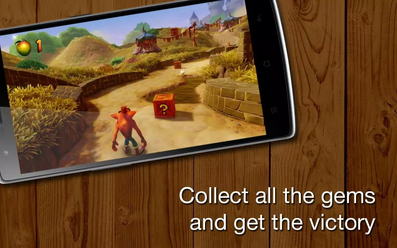 Bandicoot Crash Tornado Spin Game Screenshots