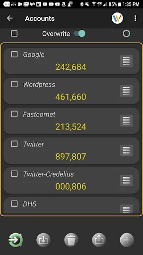 2FA Hub for Samsung Watches Screenshots