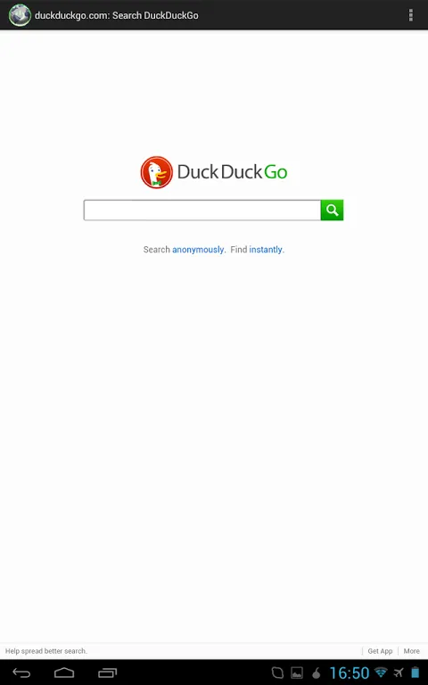 Zrzuty ekranu Orweb