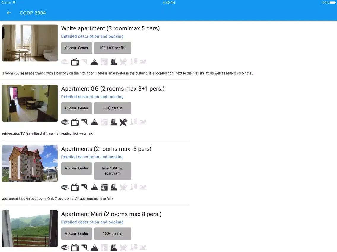 ภาพหน้าจอของ Gudauri Map iPad 