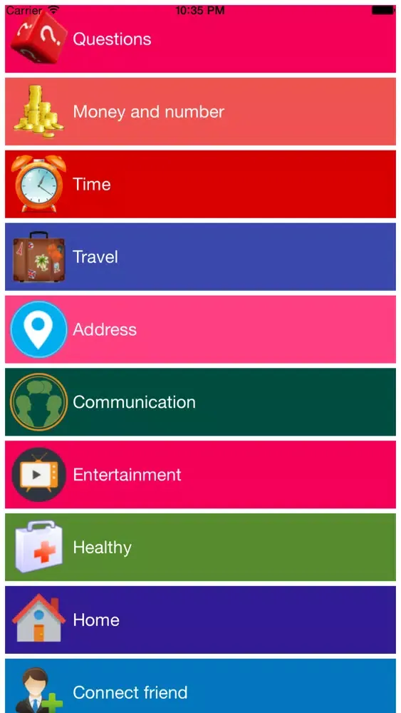 Capturas de pantalla de English Conversation - LearningEnglish