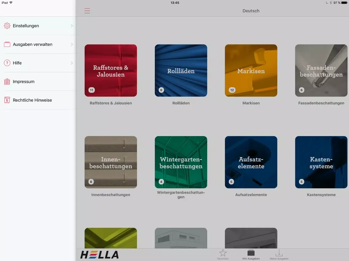HELLA InfoDoc iPad  स्क्रीनशॉट