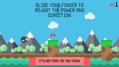 Captures d'écran de The Flappy Bouncing Bird: the new classic original sliding bird game