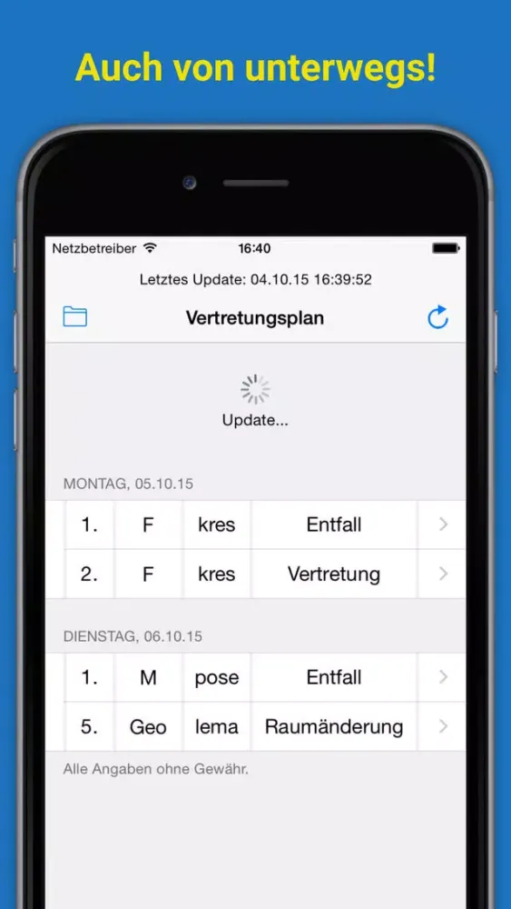 صور HiSchool - Dein Vertretungsplan