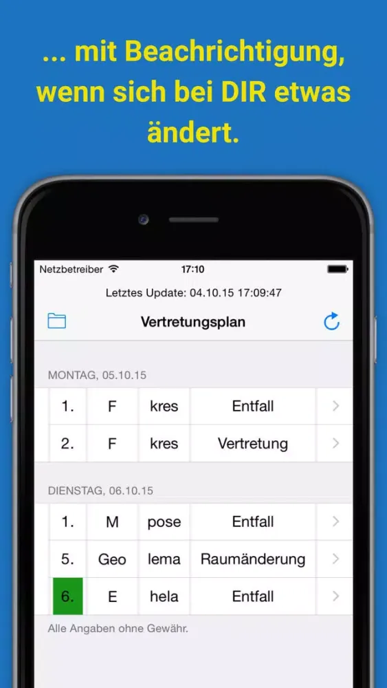 صور HiSchool - Dein Vertretungsplan