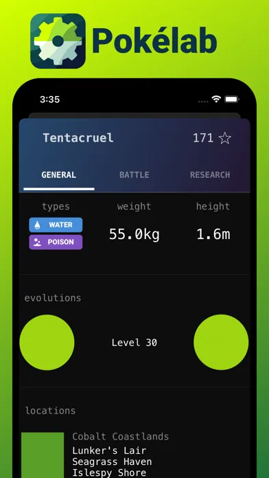 Pokélab for Legends Arceus スクリーンショット