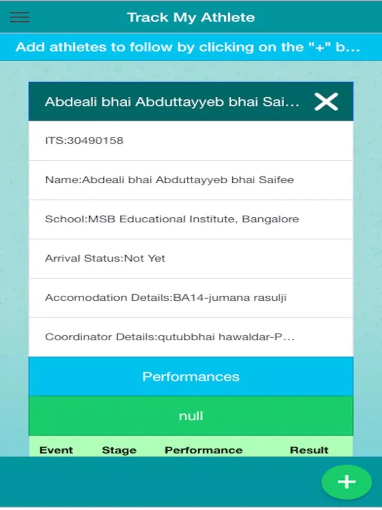 MSB Athletic Meet App iPad 应用截图