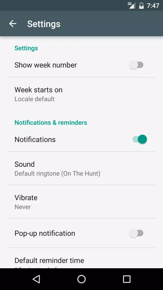 Goal & Habit Tracker Calendar Screenshots
